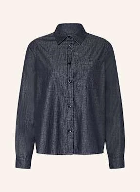 Milano Italy Koszula W Stylu Jeansowym blau