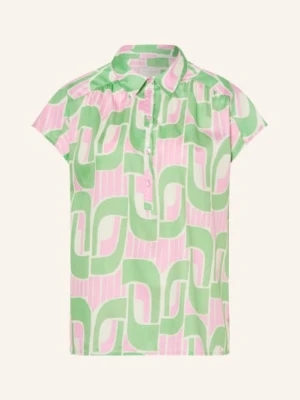 Milano Italy Koszulka Z Dekoltem W Serek gruen