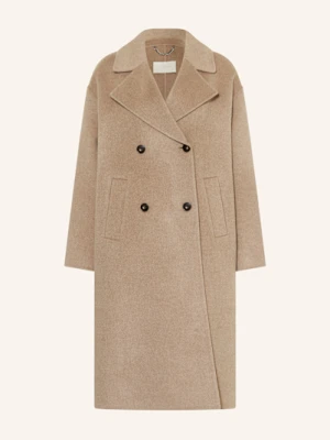 Milano Italy Płaszcz Wełniany braun