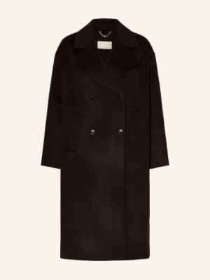 Milano Italy Płaszcz Wełniany braun