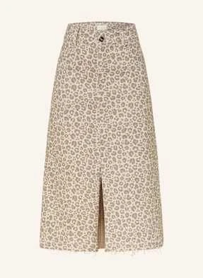 Milano Italy Spódnica Jeansowa beige