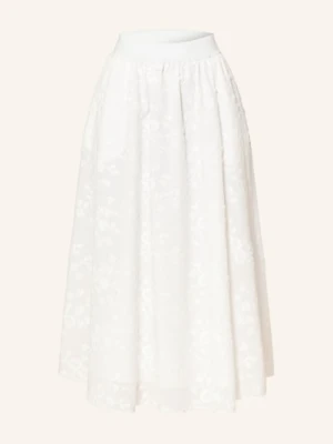 Milano Italy Spódnica Z Haftami weiss