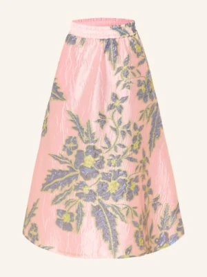 Milano Italy Spódnica Żakardowa rosa