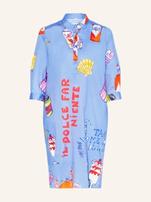 Milano Italy Sukienka Koszulowa Z Rękawami 3/4 blau