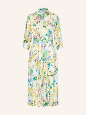 Milano Italy Sukienka Koszulowa Z Rękawami 3/4 blau