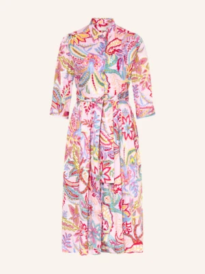 Milano Italy Sukienka Koszulowa Z Rękawami 3/4 rosa