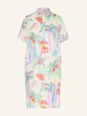 Milano Italy Sukienka W Stylu Koszuli weiss