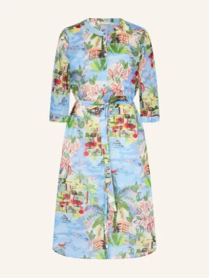 Milano Italy Sukienka Z Rękawami 3/4 blau