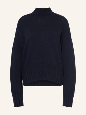 Milano Italy Sweter blau GRANATOWY