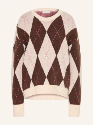 Milano Italy Sweter braun brązowy