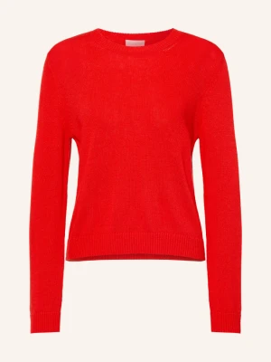 Milano Italy Sweter rot CZERWONY