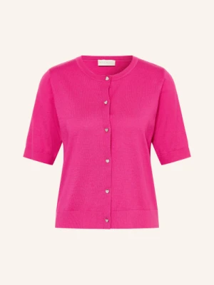 Milano Italy Sweter Z Kamieniami Ozdobnymi pink