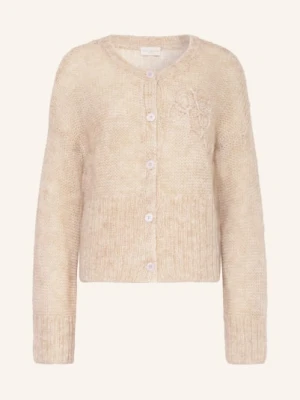 Milano Italy Sweter Z Moheru beige