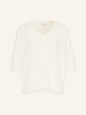 Milano Italy Sweter Z Rękawem 3/4 beige