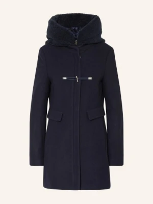 Milestone Budrysówka Msanastasia Z Odpinanym Kapturem Z Mieszanki Materiałów blau