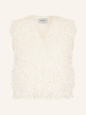 Milestone Kamizelka Ze Sztucznego Futra Msmichelle beige