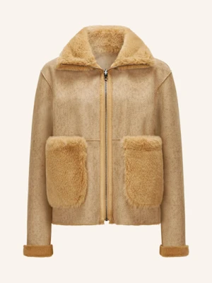 Milestone Kurtka Msminu Dwustronna Ze Sztucznego Futra braun