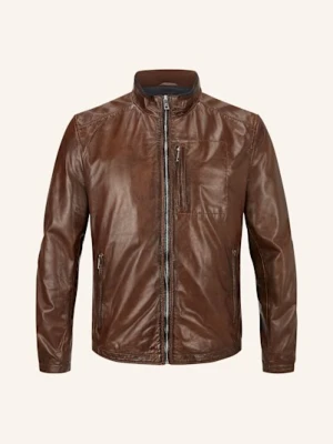 Milestone Kurtka Skórzana Ms Jummper braun