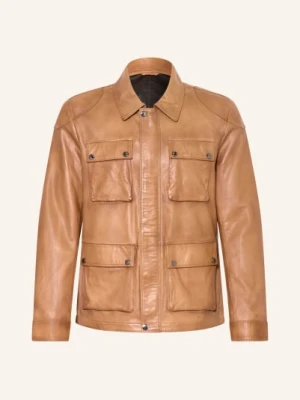 Milestone Kurtka Skórzana Msalexis braun