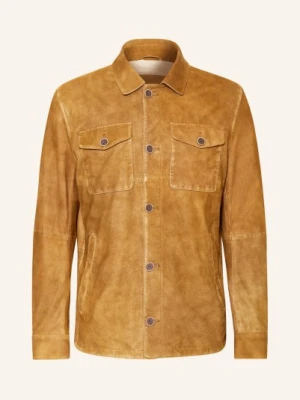 Milestone Kurtka Skórzana Msbianco beige