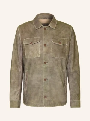 Milestone Kurtka Skórzana Msbianco braun