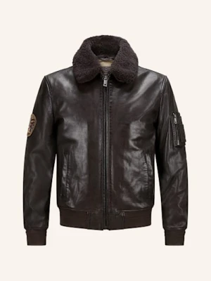 Milestone Kurtka Skórzana Mstom braun