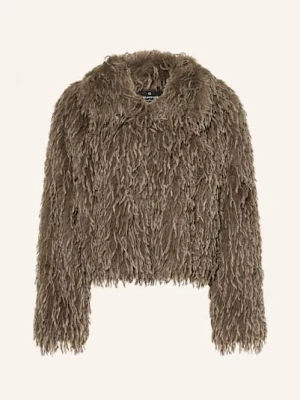 Milestone Kurtka Ze Sztucznego Futra Mswhitney beige