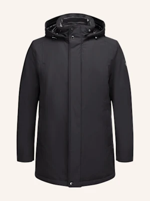 Milestone Parka Msrichmond Z Odpinanym Kapturem schwarz