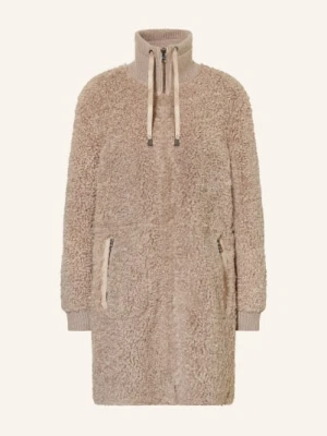 Milestone Płaszcz Z Futra Teddy beige