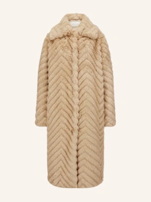 Milestone Płaszcz Ze Sztucznego Futra Msaliya beige