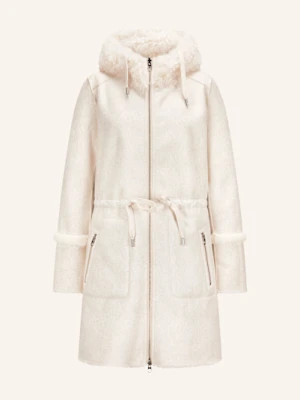 Milestone Płaszcz Ze Sztucznego Futra Mskim, Model Dwustronny weiss