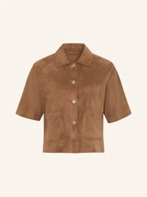 Milestone Skórzana Kurtka Msruth braun