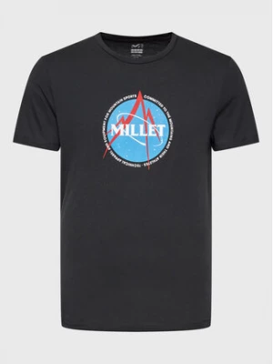 Millet T-Shirt Relimitedcolors Ts Ss M Miv9412 Czarny Regular Fit