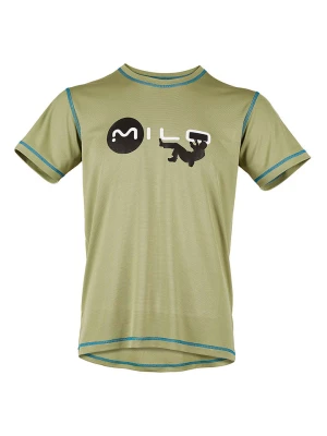 MILO Koszulka funkcyjna "Ohti" w kolorze khaki rozmiar: M