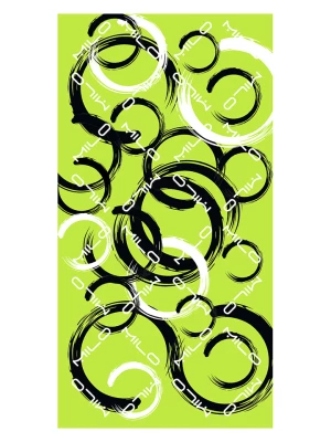 MILO Szalik w kolorze zielono-szarym rozmiar: onesize