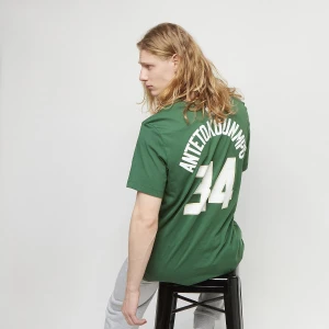 Nike Milwaukee Bucks NBA T-Shirt mężczyźni T-Shirty i Polo czarny rozmiar Odzież