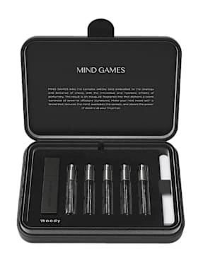 Mind Games Woody Lederbox Set