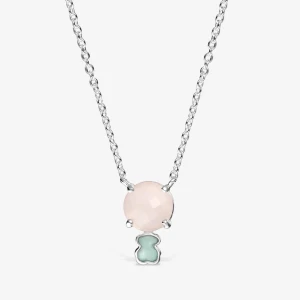 Mini Color - Naszyjnik Tous Ze Srebra, Kamieni I Pereł - Tous