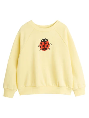 MINI RODINI Bluza 2522010923 Żółty Regular Fit