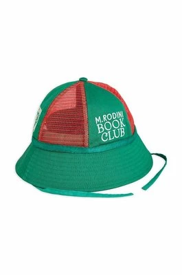 Mini Rodini kapelusz dziecięcy kolor zielony