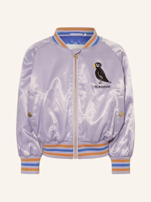 Mini Rodini Kurtka W Stylu College lila