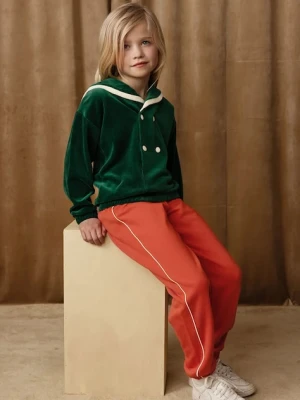 Mini Rodini spodnie dresowe dziecięce Plain piping