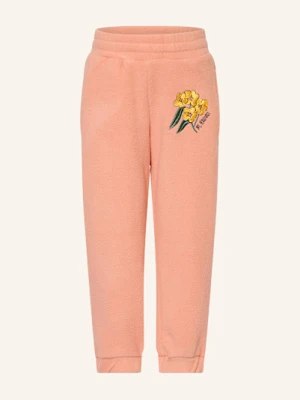 Mini Rodini Spodnie Z Polaru orange