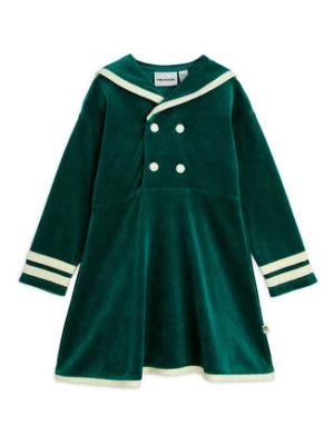 MINI RODINI Sukienka codzienna Sailor 2515010975 Zielony Regular Fit