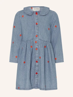 Mini Rodini Sukienka Jeansowa blau