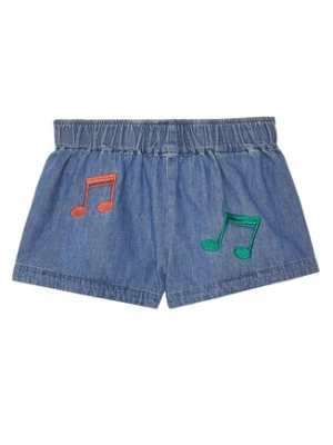 MINI RODINI Szorty jeansowe 2523014060 Niebieski Regular Fit
