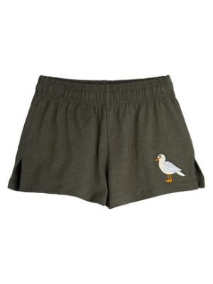 MINI RODINI Szorty sportowe 2523012799 Czarny Regular Fit
