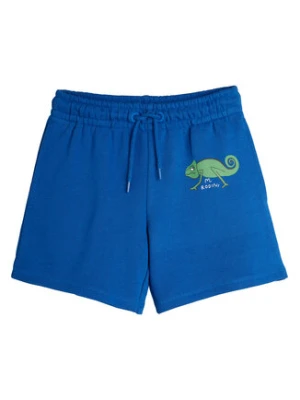 MINI RODINI Szorty sportowe 2523015460 Niebieski Regular Fit
