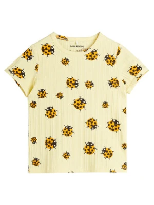 MINI RODINI T-Shirt 2522010623 Żółty Regular Fit