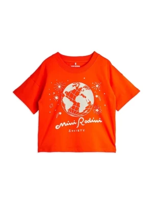 Mini Rodini t-shirt bawełniany dziecięcy Mini Rodini society